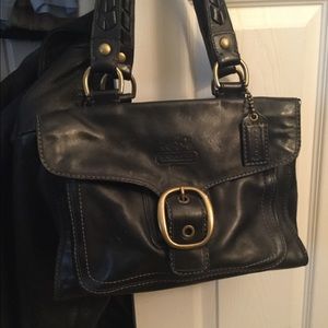 COACH 11420 BLEECKER LEGACY LEATHER SATCHEL PURSE